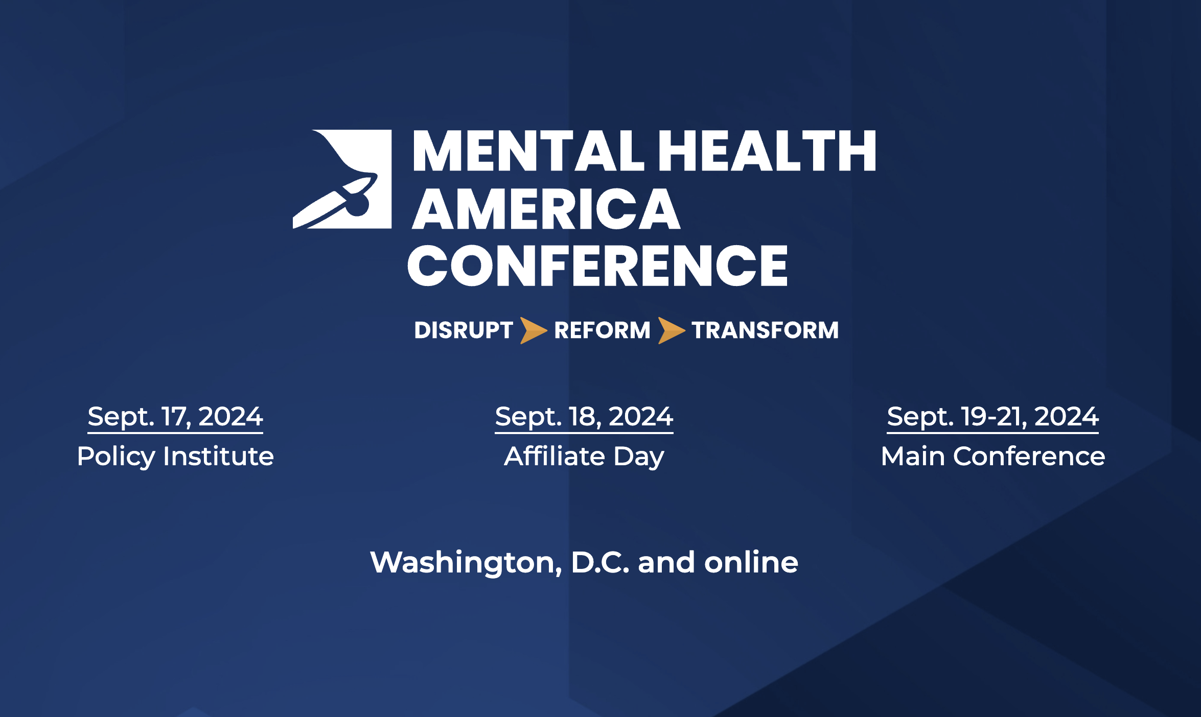 Mental Health America Conference - ‘Ohana Center of Excellence