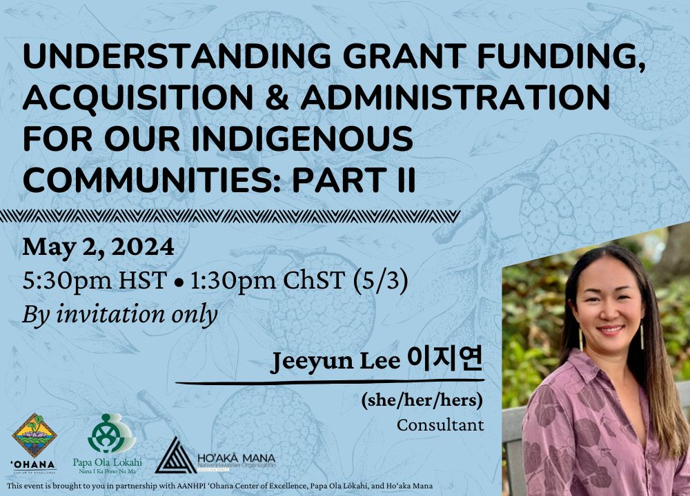Flier for Understanding Grant Funding